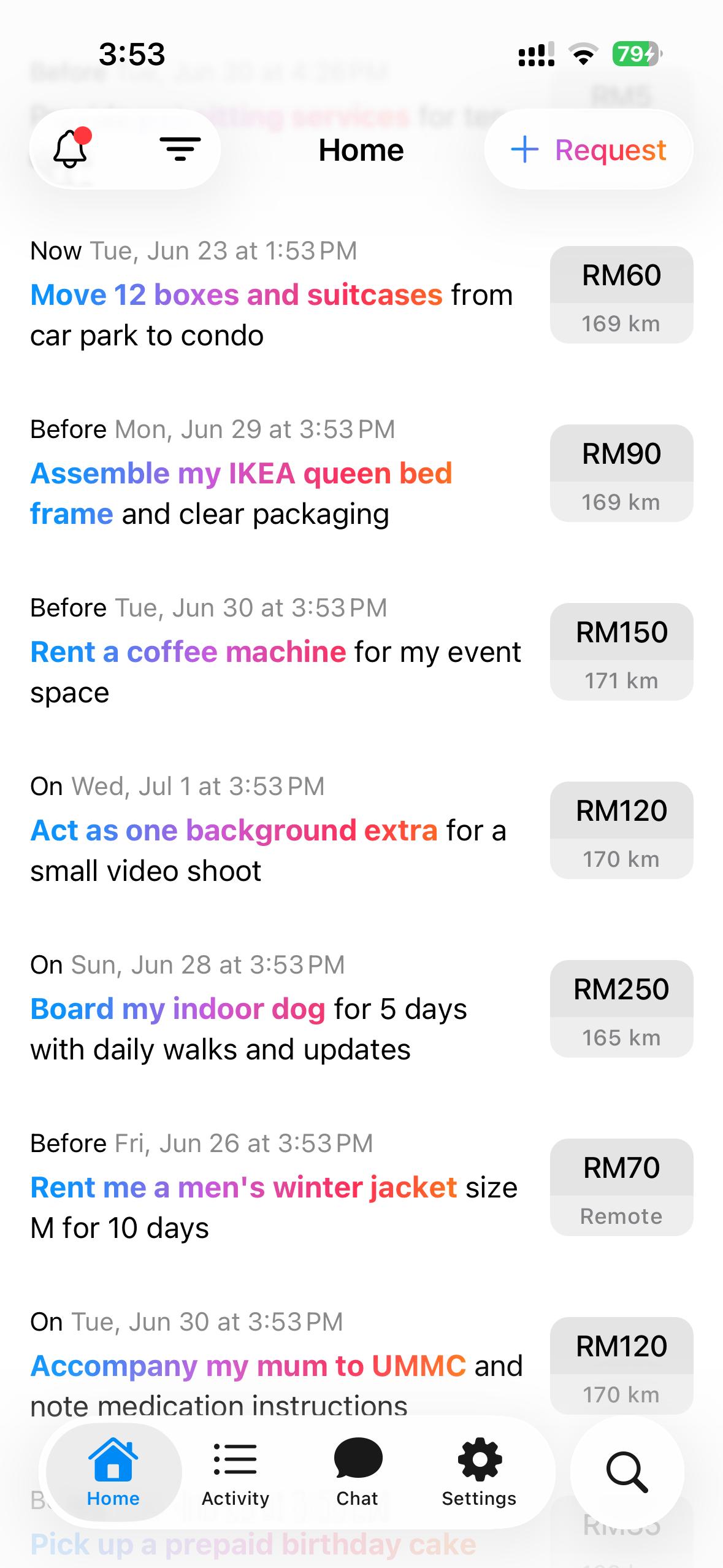App Screenshot Light