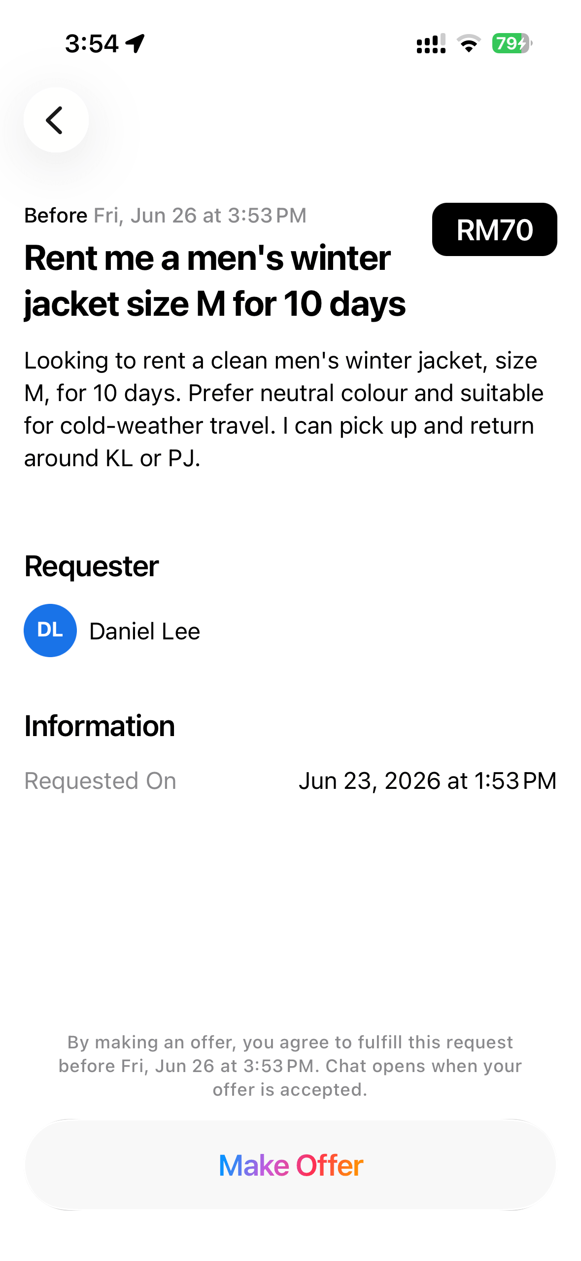 App Screenshot Light