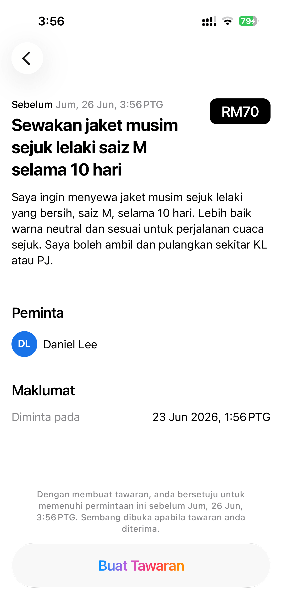 App Screenshot Light