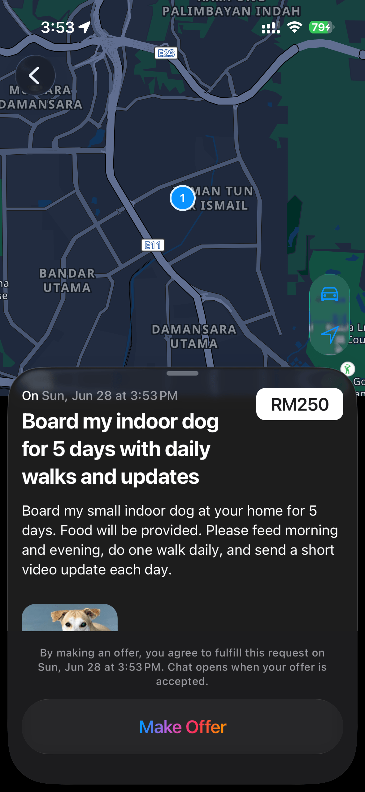 App Screenshot Dark